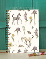 Spring Fun Foals and Flowers Equestrian Bullet Journal