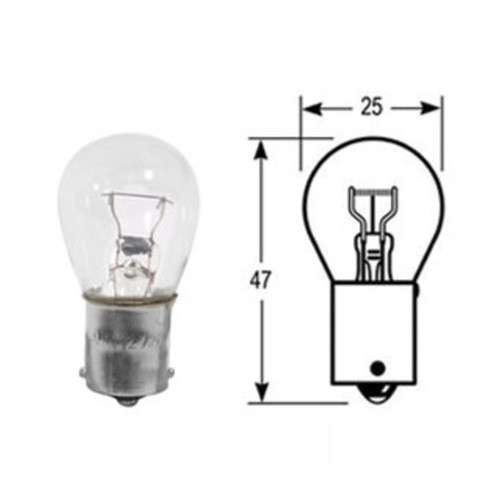 1156 Light Bulb 12 Volt / 25 Watt, 2 Pack for Case® Replaces OEM 1156