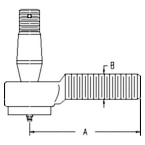 1968998C1 | End Assembly, Tie Rod for Case®