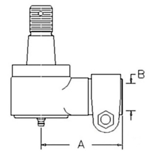 1277261C1 | Cylinder End, Power Steering (MFWD) for Case®