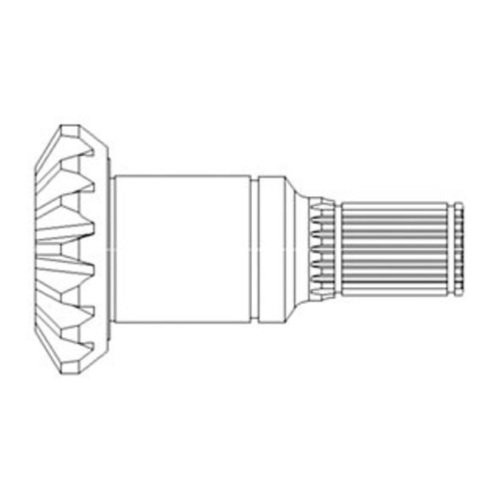 87331114 | Shaft, Upper Unloading Auger Gearbox for Case®