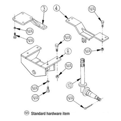 3522 | Steering Bracket Assembly for Case®