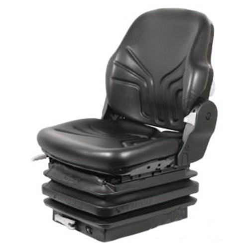 MSG85721V | Seat, Mechanical Suspension L/ Armrests, Blk Vinyl for Case®