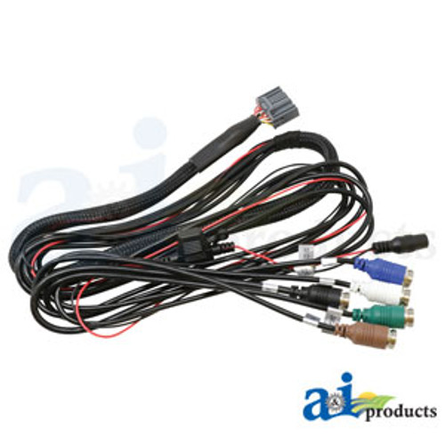 HD24PQ | Cabcam High Definition 24 Pin Power Harness, Quad Monitors for Case®