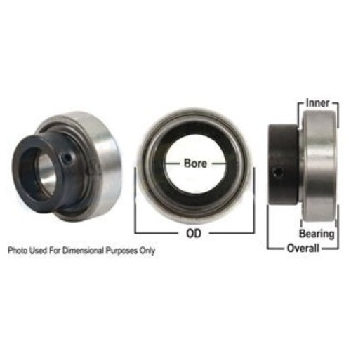 RA103RR2-I | Bearing, Ball Cylindrical W/ Collar, Non Greaseable for Case®