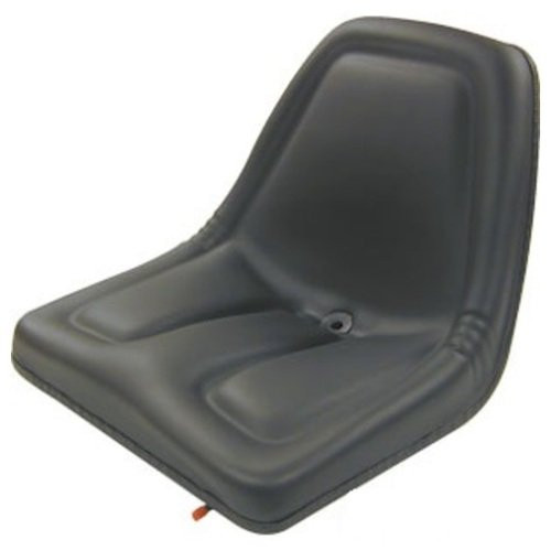 TMS444BL | Seat, Michigan Style, W/ Slide Track, Blk for Case®