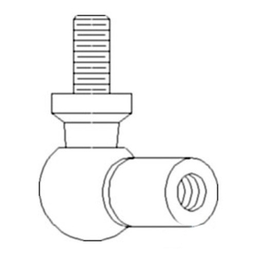 End, Steel Cased Ball Joint Gas Strut for New Holland® || Replaces OEM # VPM1573