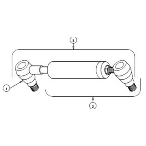 C5NN3A739KIT | Universal PS Cylinder Kit, RH/LH (Ref. 3) for New Holland®