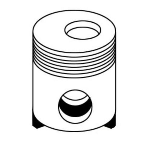 D4NN6108AE | Piston (.040") for New Holland®