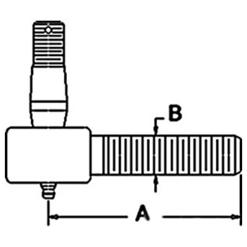 C5NN3A300C | Drag Link End, Front for New Holland®