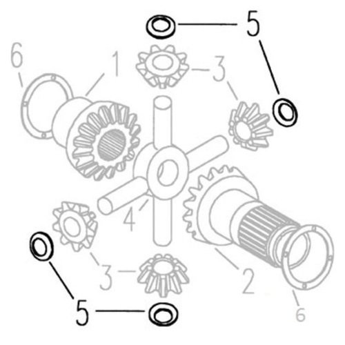 508E4230A | Washer, Thrust for New Holland®