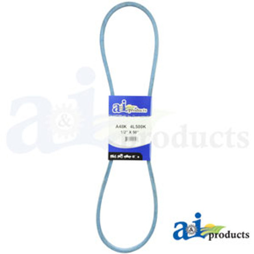 Aramid Blue V-Belt (1/2" X 50" ) ||| A-A48K