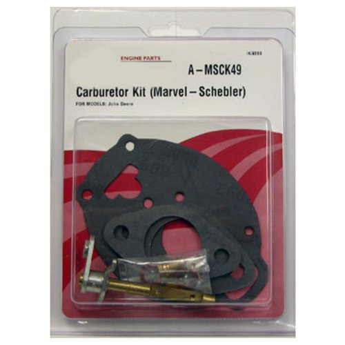 Carburetor Kit Complete (Marvel Schebler) for John Deere® | A-MSCK49