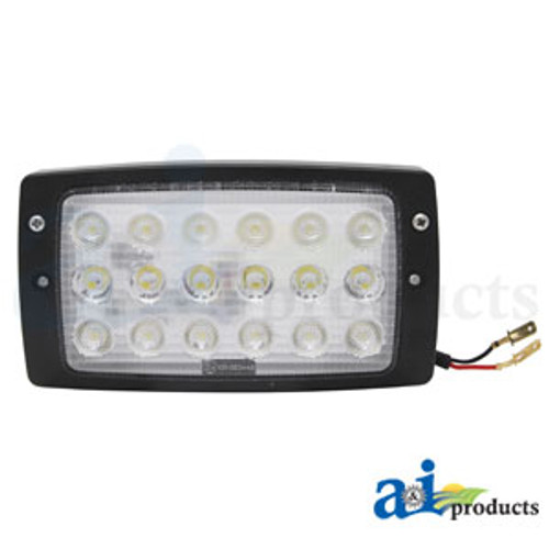 Work Lamp, LED, Flood / Spot Combo, Rectangle for John Deere® || Replaces OEM # WL6280