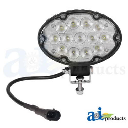 Work Lamp, LED, Flood, Oval for John Deere® || Replaces OEM # WL9560