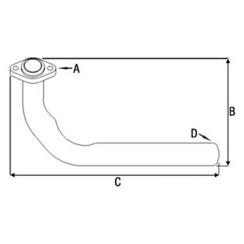 AB322R | Exhaust Pipe for John Deere®