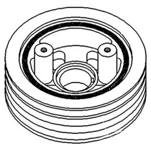 AR57241 | Pulley, Crankshaft Dampener for John Deere®