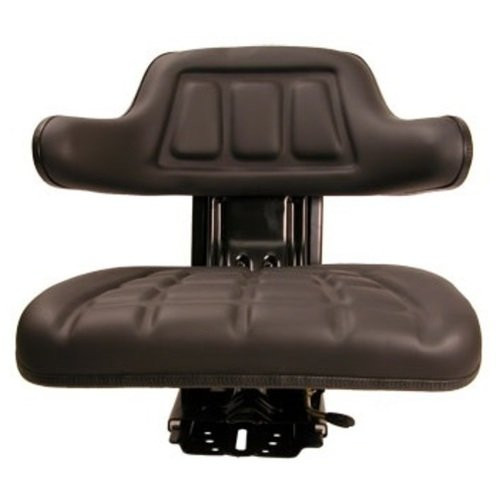 W222BL | Seat w/ Wrap Around Back W/Arms, Black Vinyl, 300 lb / 136 kg Weight Limit for John Deere®