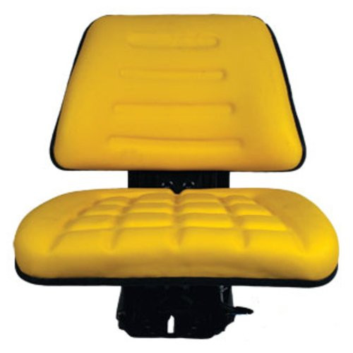 T222YL | Seat w/ Trapezoid Backrest, YLW, 300 lb / 136 kg Weight Limit for John Deere®