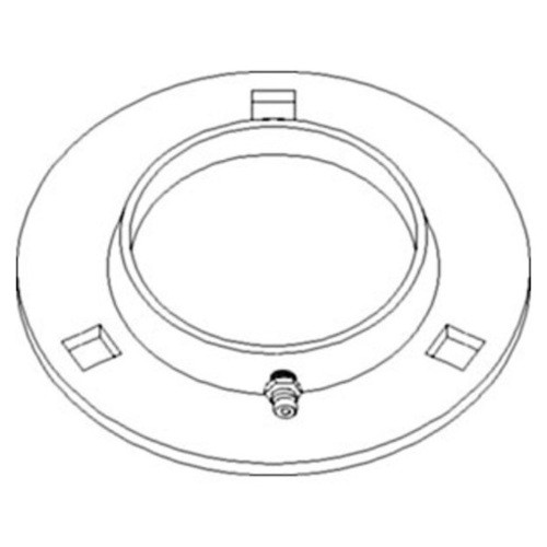 670375R11 | Flange, Bearing, Distribution Auger (RH) for Case®