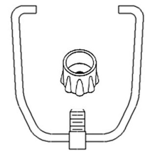 49947D | Bail & Nut, Sediment Bowl (Used W/ Short Bowl) for Case®