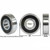 Bearing Ball 6000 Series Flat Edge ||| A-6009-2RS-I