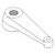 A160124 | Steering Arm W/ 17 Internal Splines (RH) for Case®