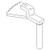 51507D | Shaft, Brake Pedal (RH) for Case®
