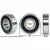 Bearing Ball 6000 Series Flat Edge ||| A-6006-2RS-P