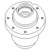 1259528C1 | Hub, Wheel (8 Bolt) for Case®