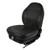 HIS361W | High Back Industrial Seat W/ Suspension, Slide Track, Black Vinyl for Case®