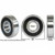 Bearing Ball 6000 Series Flat Edge ||| A-6004-2RS-P