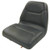 TMS111BL | Seat, Michigan Style, W/ Slide Track, Deluxe Cushion, Blk for Case®