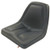 TMS444BL | Seat, Michigan Style, W/ Slide Track, Blk for Case®