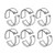 3901432 | Bearing, Connecting Rod 0.50 MM (.020") for New Holland®