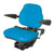 BBS108BU | "Big Boy" Seat w/ Armrests, BLUE, 330 lb / 150 kg Weight Limit for New Holland®