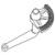 9N3526 | Gear, Steering Sector (RH) for New Holland®
