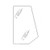 85801628 | Glass, Rear, Side (RH/LH) for New Holland®