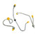 FPL555 | Injection Line Set, 3 Cylinder for New Holland®
