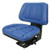 T333BU | Seat w/ Trapezoid Backrest, Blue Vinyl, 265 lb / 120 kg Weight Limit for New Holland®