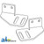 VLD1628 | Seat Bracket (1-LH & 1-RH) for New Holland®