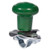 5A6G | Spinner, Aluminum Steering Wheel (green plastic coated knob) for New Holland®