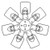 87010708 | Fan, 7 Blade for New Holland®
