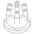 Cap Delco Distributor for John Deere® | 824735