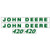 Hood Decal for John Deere® | HJD420