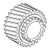 T30065 | Gear, Transmission Countershaft Low Range for John Deere®