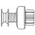 AR54923 | Starter Drive (Delco) for John Deere®