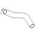 R133844 | Upper Radiator Hose for John Deere®