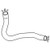 R130571 | Upper Radiator Hose for John Deere®