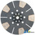 YZ90755 | PTO Disc: 12.125": 5-button, rigid for John Deere®